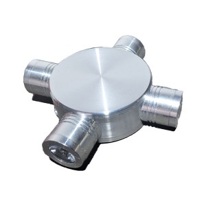 چراغﺩﻛﻮﺭﺍﺗﻴﻮ چهاﺭ ﻃﺮﻓﻪ گرﺩ 4×1ﻭﺍﺕ