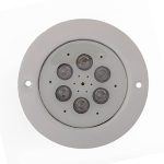 چراغ توکار استخری استیل