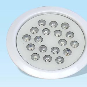 چراغ توکار استخری18وات مولتی کالر