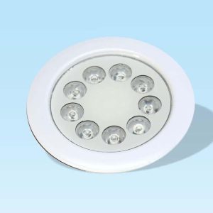 چراغ توکار استخری 9وات مولتی کالر