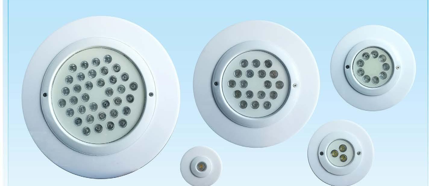 چراغ توکار استخری لبه بلند 12 وات - Image 1