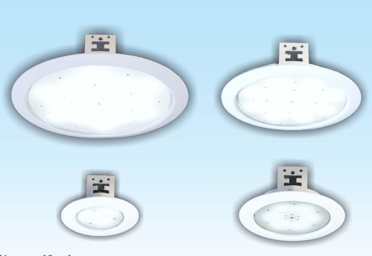 چراغ فنر دارسقفی ضدآب 6 وات چراغ فنر دارسقفی ضدآب 6 وات