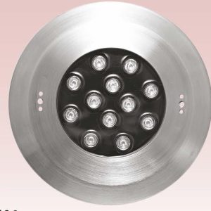 چراغ فلت روکار استخری استیل