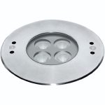 چراغ توکار استخری استیل - Image 3