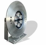 چراغ پایه دارضدآب استیل تک رنگ