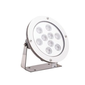 چراغ پایه دارضدآب استیل تک رنگ