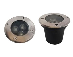 چراغﺩﻓﻨﻰ گرد W 3×1